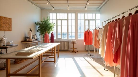 Interior del taller Lumina Atelier en Madrid